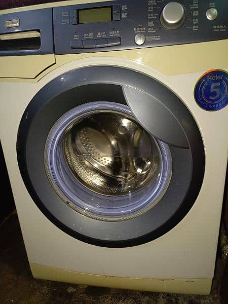 Haier Front load Washing Machine Fully automatic 0