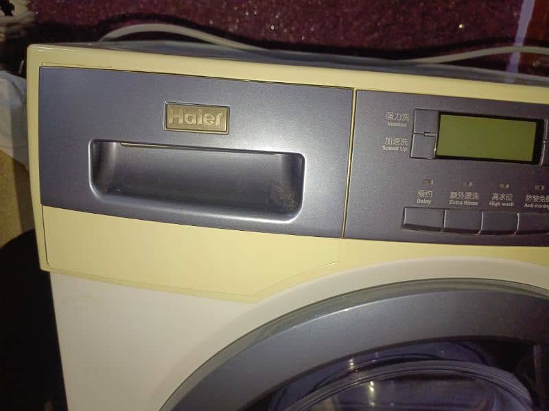 Haier Front load Washing Machine Fully automatic 2