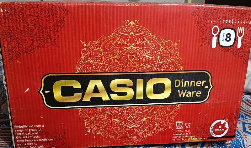 Casio dinner ware 1