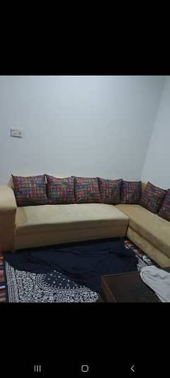 L shape sofa