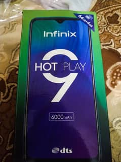 Infinix hot 9 play in good condition 0