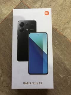 Redmi note 13 condition 10/10 Ram 8GB Rom 256 GB black color