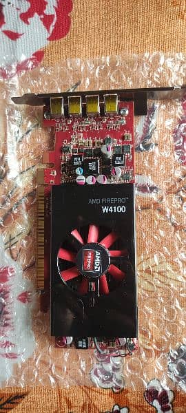 Amd Firepro W4100 2Gb Graphic card DDR5 128bit 5