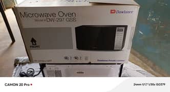 microwave oven-model DW-297 GSS