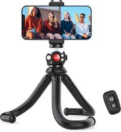 Anozer Phone Tripod,Flexible Tripod Stand with Phone Holder