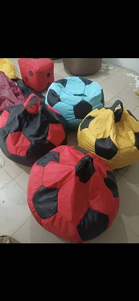 Adult size bean bag sofas / sofa cum bed 6