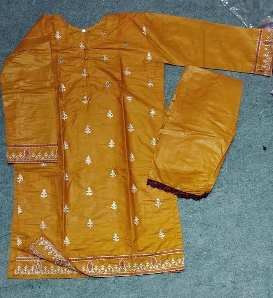 2 piece stitched lawn suit 1