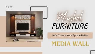 Office tables / Media wall / Home decor