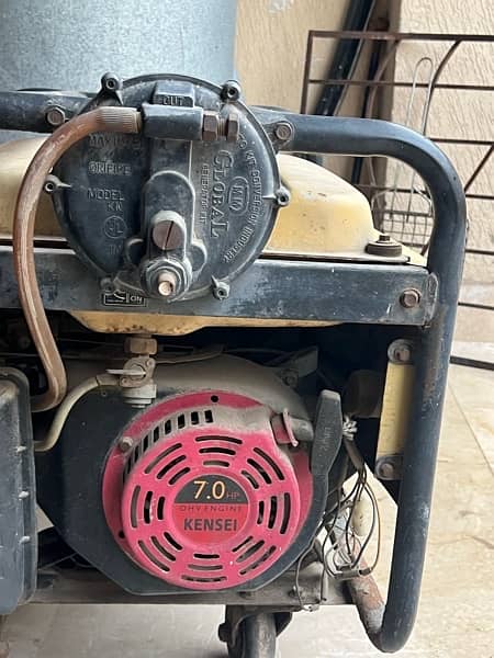 3.5 kva Lianlong old Generator gas kit installed 3