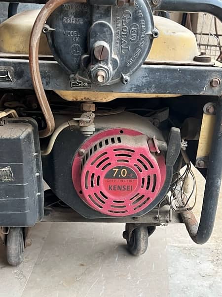 3.5 kva Lianlong old Generator gas kit installed 4