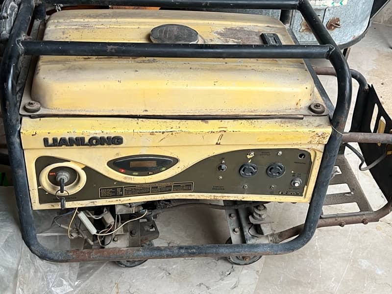 3.5 kva Lianlong old Generator gas kit installed 8