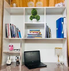 study table with book rack