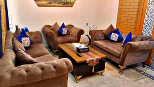 Sofa Set|6 Seater|wooden Sofa|Luxury Sofa|Best Quality Sofa setForSale