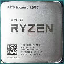 AMD CPU RYZEN 3 3200g processor