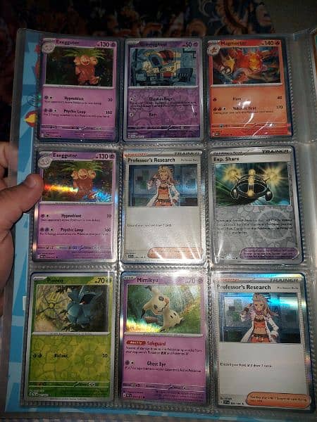 Original Pokemon Holo and reverse Cards each card 3