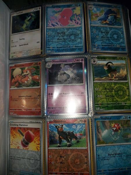 Original Pokemon Holo and reverse Cards each card 4