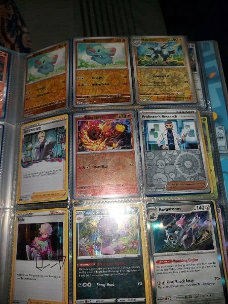 Original Pokemon Holo and reverse Cards each card 5