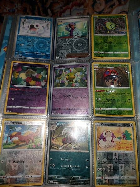 Original Pokemon Holo and reverse Cards each card 8