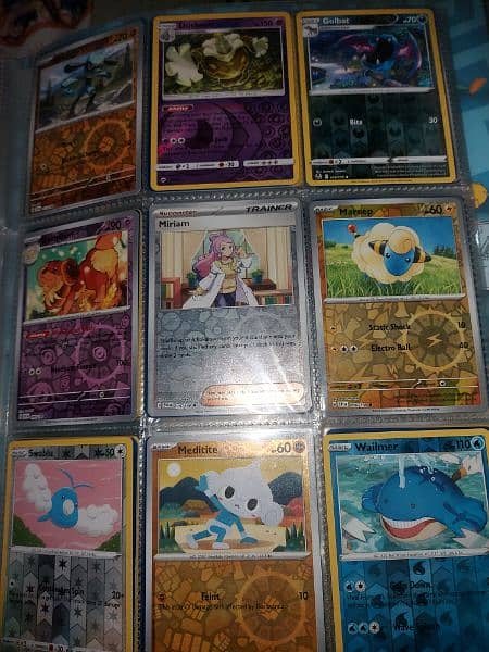 Original Pokemon Holo and reverse Cards each card 15