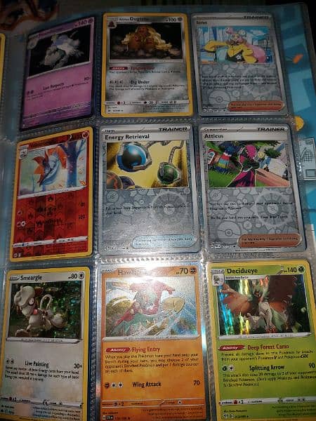 Original Pokemon Holo and reverse Cards each card 17