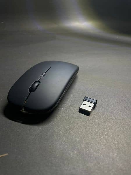 Fashion Dual Wireless Rechargeable Mouse 2