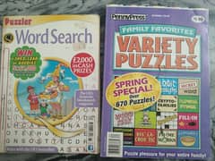 word search/ puzzles