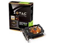 ZOTAC GTX 750 2gb GDDR5 HDMI Graphics Card