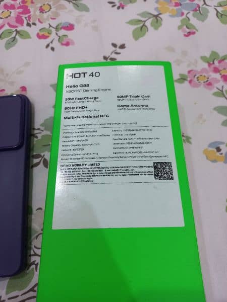 Infinix hot 40 16/256 gb 2