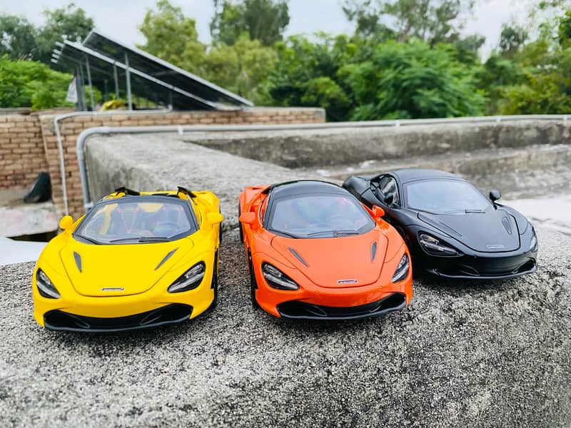 McLaren 720S Model Car Die-cast Metal body car 3