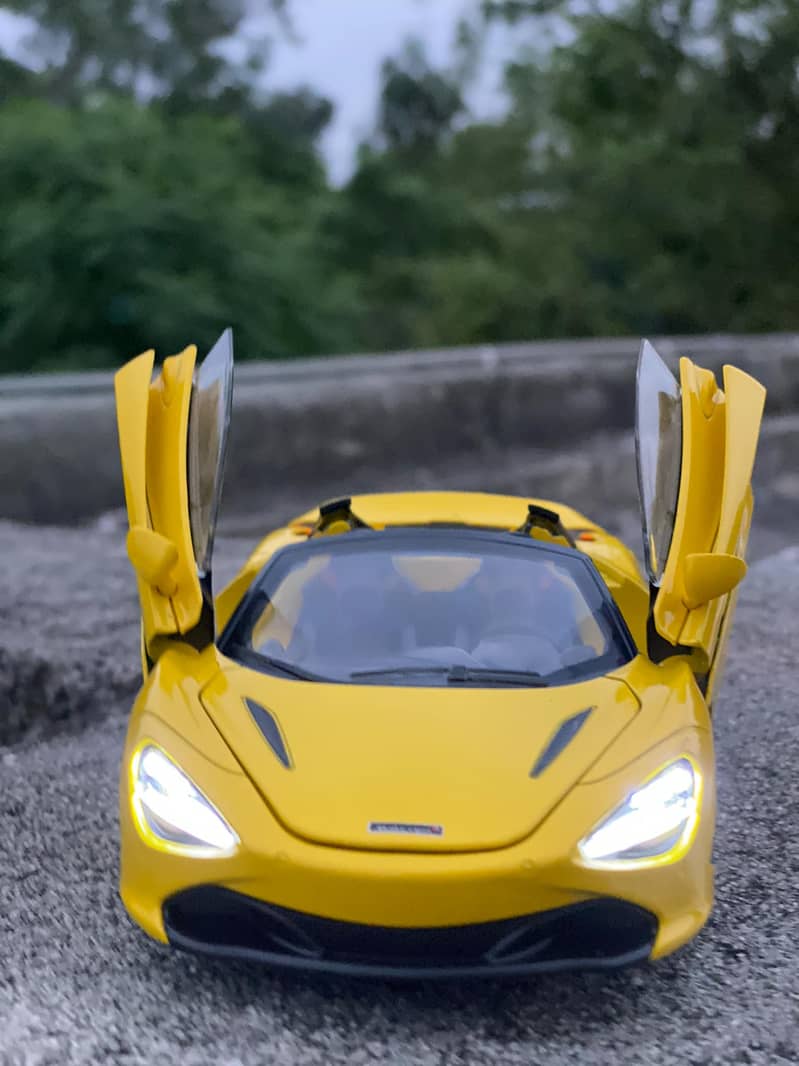 McLaren 720S Model Car Die-cast Metal body car 9