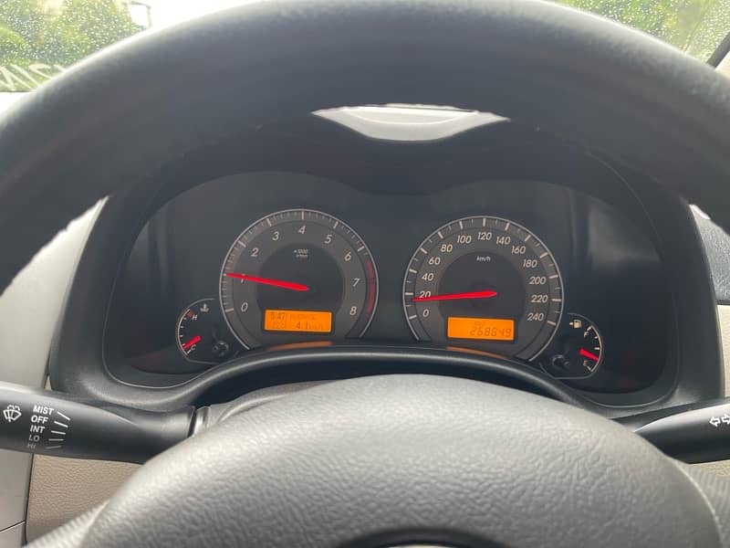 Toyota Corolla Meter/ 2010 to 2013 model 1