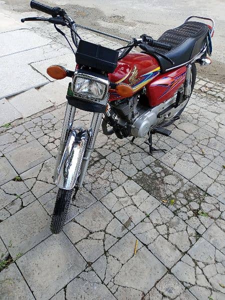 Honda CG 125 Urgent For Sale | Honda In Bike | Total Geniune 4