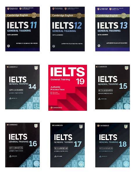 IELTS Book 11 to 19 academic and General 1