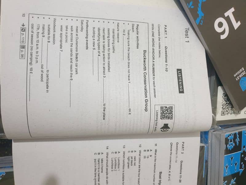 IELTS Book 11 to 19 academic and General 14