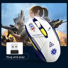 GX6 Snowflake Wireless Mouse Gaming