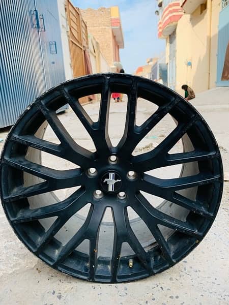 mustang car rims 3