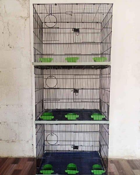 brand New love birds cage available Folding cage 1