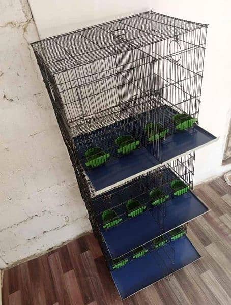 brand New love birds cage available Folding cage 5