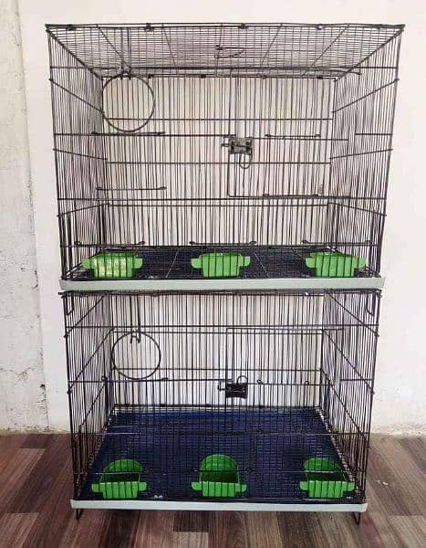 brand New love birds cage available Folding cage 6