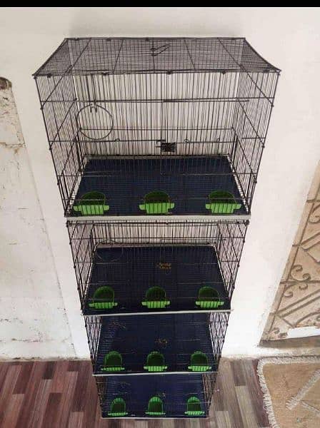 brand New love birds cage available Folding cage 8