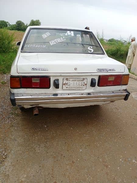 Toyota Corolla 1982 honr naber 03145118416@03401546816 7