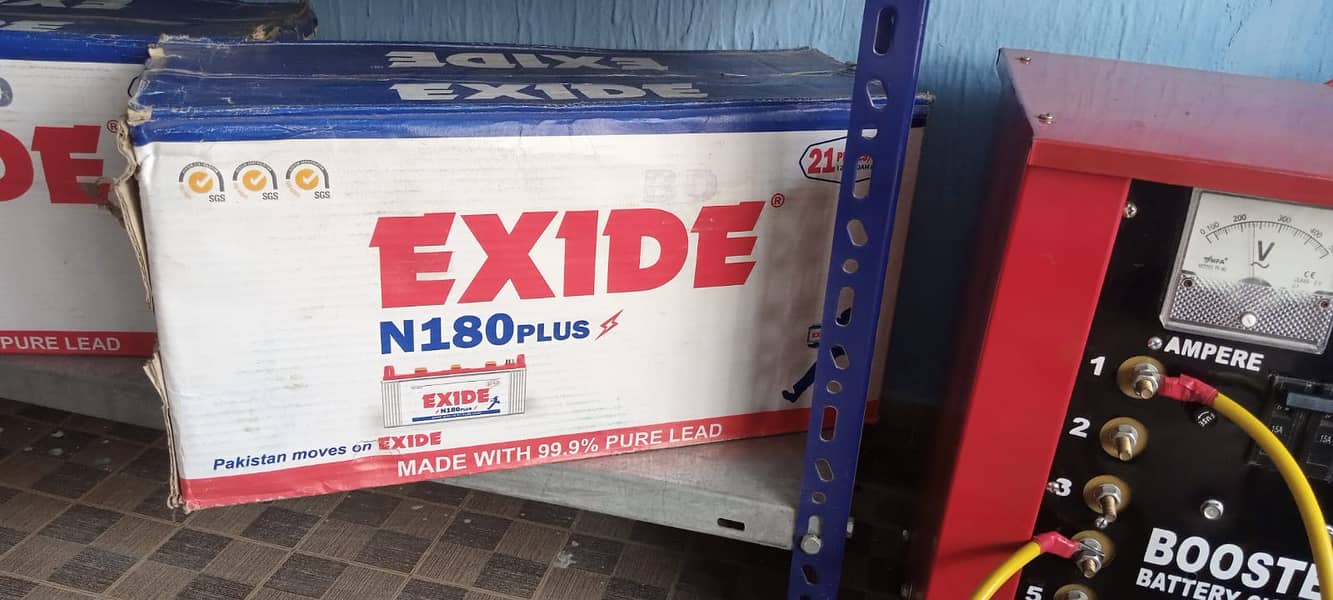 Exide Tall Tubular Battery TR1800 12V 185AH 6