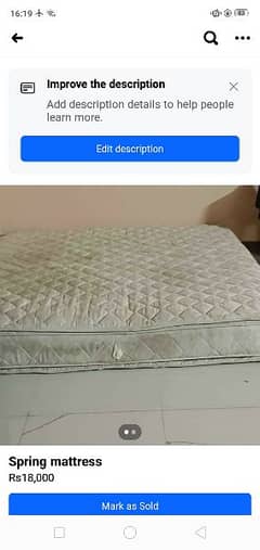 king size spring Mattress 0