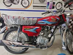 Honda CG125 Red colour model 2024 new condition