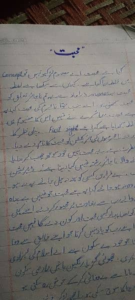 real hand writing assignments 4