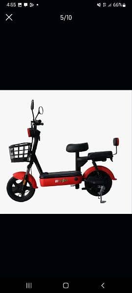 Evee Flipper Electric Scooty for Kids 2024 Model New Zero Meter 5