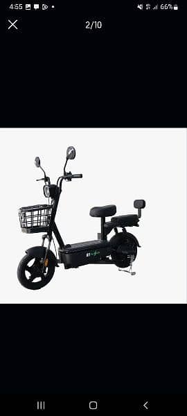 Evee Flipper Electric Scooty for Kids 2024 Model New Zero Meter 8