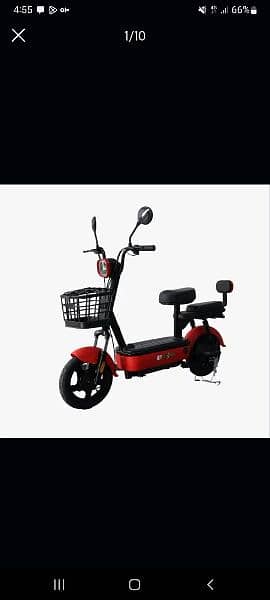 Evee Flipper Electric Scooty for Kids 2024 Model New Zero Meter 9