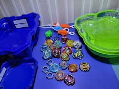 Beyblade burst with stadiums