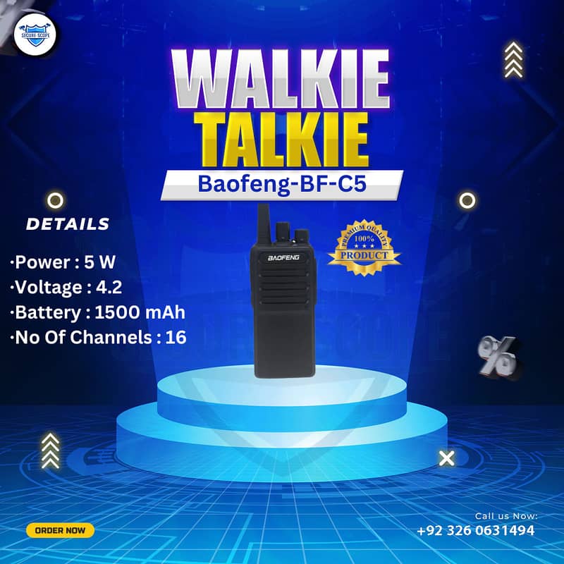 WALKIE TALKIE | Wireless Set | Hiking items | Adventure Gear | BF 888 3